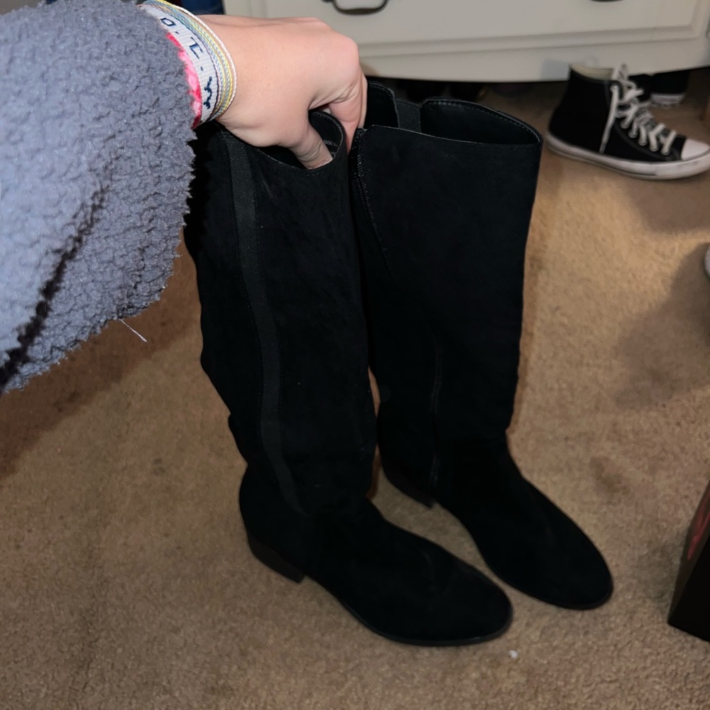 Tall Black Boots